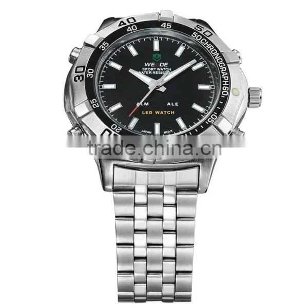 New Arrival 2016 China WEIDE Famous Brand Watch Men Led Display Watch Men Men's Wrist Watch WH905 photo-3