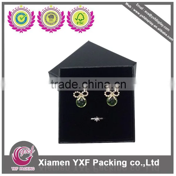 Black Jewellery Paper Box photo-2