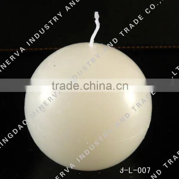 White Scented Candle Ball