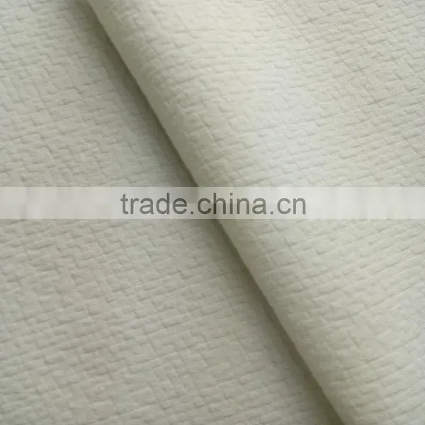 Polyester Plaid Elastic Weft Satin Weave Fabric For Garments photo-4
