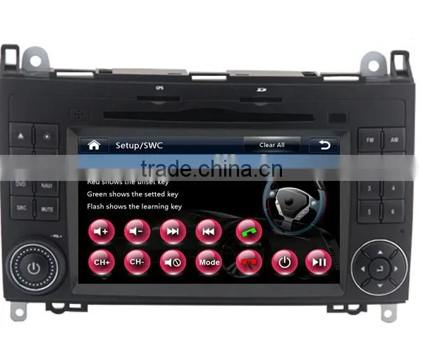 7inch Touch Screen In-dash Car Dvd for R300 B200 BLK20 R350 With 3G WiFi OBDII DVR Function photo-4