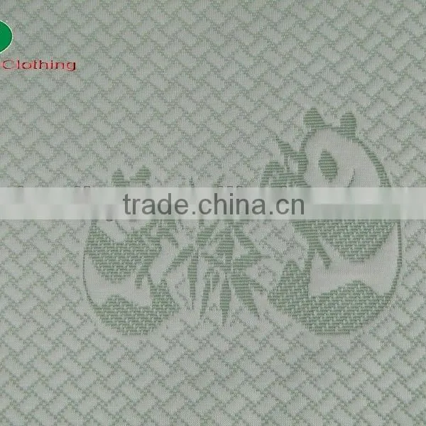 Bamboo&polyester Knitted Jacquard Mattress Fabric