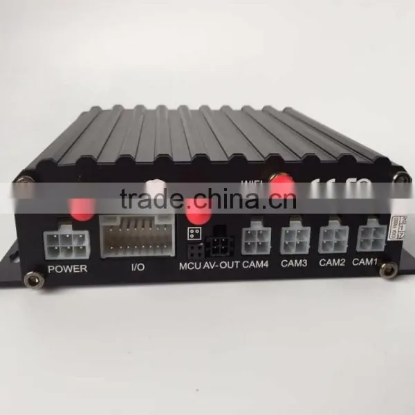 4 Channels SD Card Mobile DVR / Car DVR (GPS+3G+WiFi) Mobile Digital Video Recorder photo-6