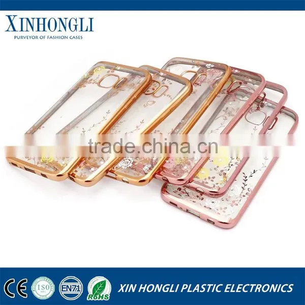 Custom Electroplate Soft Tpu pc Case for Samsung Galaxy s7 S7edge ,electroplating Tpu Case photo-2