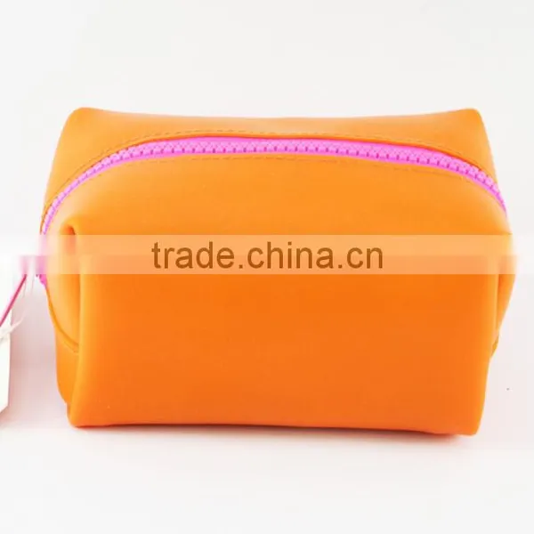 Branded Silicone Cosmetic Bag Zip Closure Rich Experience Since 1997 photo-2