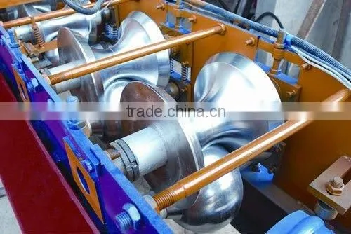 Metal Roof Ridge Cap Roll Forming Machine photo-5