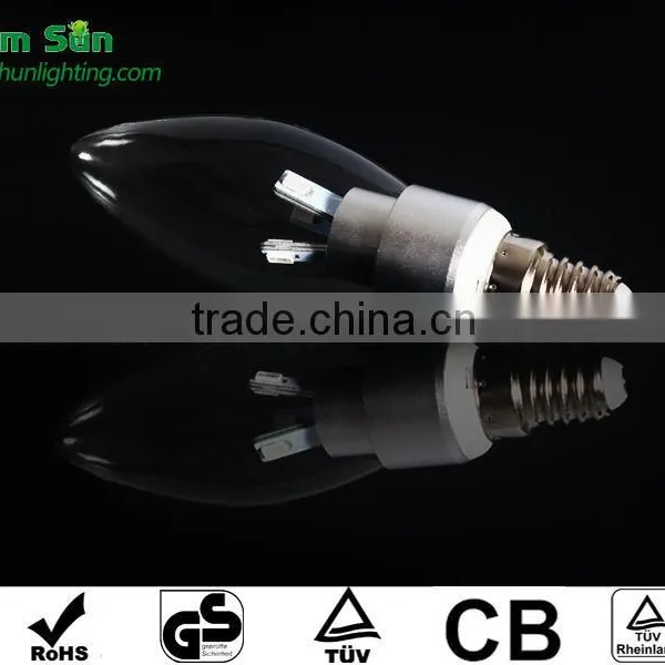 High Quality Led Filament Light Lamp 5W E14 Candle Lamp photo-2