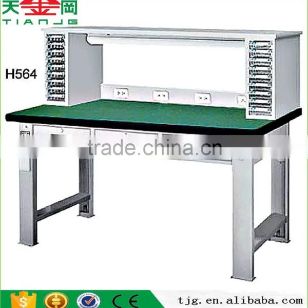3 Abreast Drawers With Lock Multi-function Cold Rolling Steel Heavy Duty Workbench photo-5