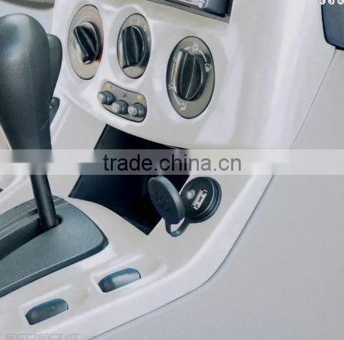 Car Dashboard Flush Mount USB Extension Cable Install Kit 1/8 Inch A/V Jack photo-5
