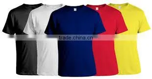 BTS-300101 100% Cotton 180 Gsm Short Sleeves Round Neck Blank Dark Grey T-Shirt