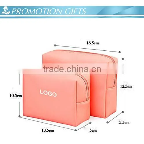 High Quality Customized Cross Pattern Cosmetic Bag photo-3