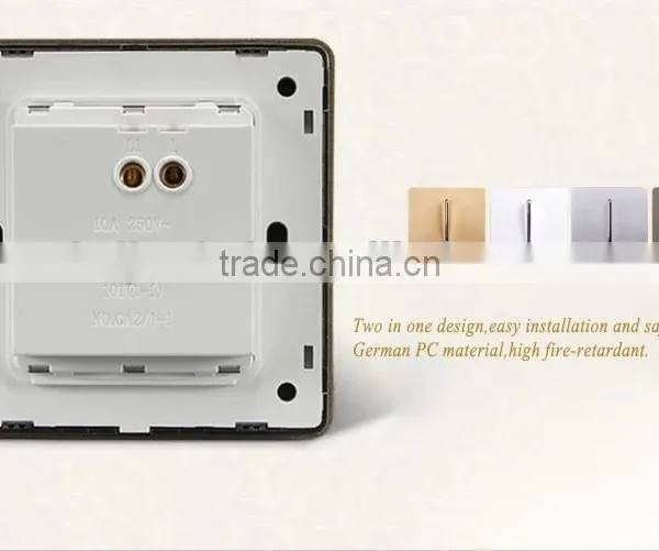Top Quality PC Material Switch 1 Gang 1 Way Switch photo-5