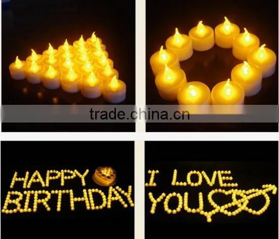 Home Decoration Flameless Led Tealight Candle,mini Led Tea Light Candle photo-5
