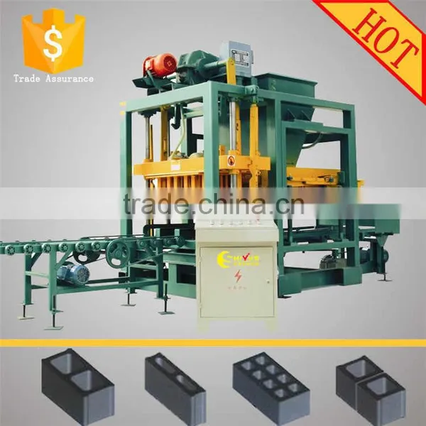 Semi Automatic Brick Making Machine QTJ4-25 Used Construction Equipment for Sale