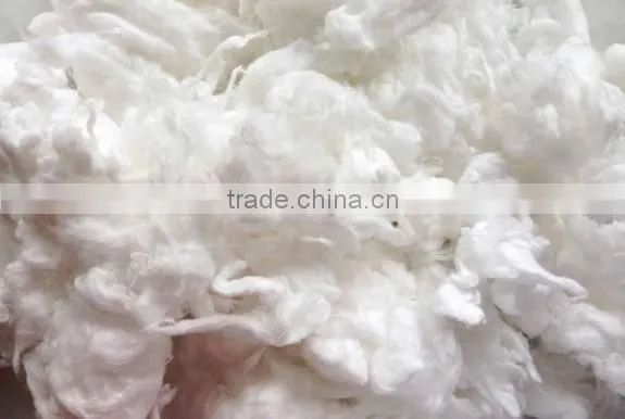 100% Bleached Cotton Comber Noil