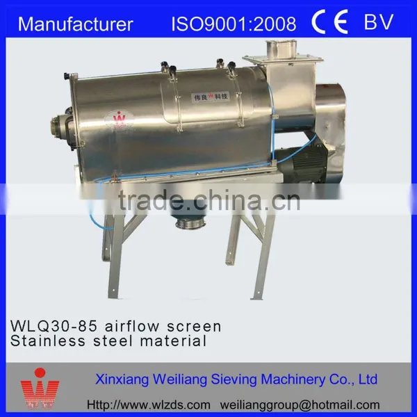 China Industrial Stainless Steel Starch Maize Airflow Screen Machine Separator photo-4