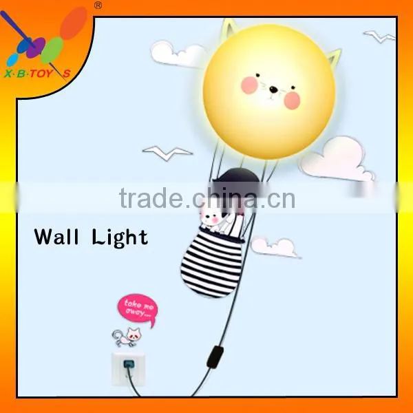 3D Wall Sticker Lamp Modern Bedroom Wall Lamp Valentines Gift Lover Energy Saving Lamps
