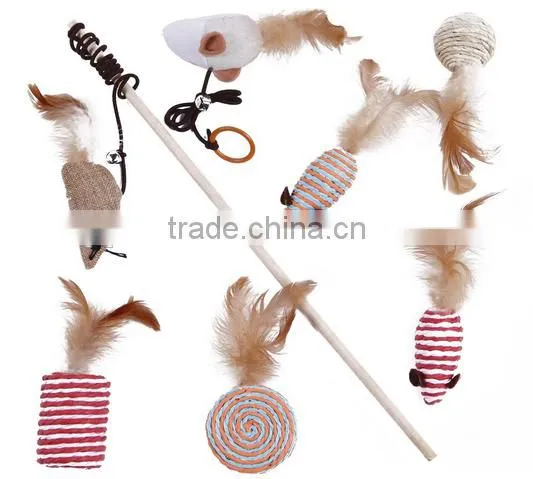 BSCI QQ Catree Factory Telescopic Cat Toy Teaser Cat Toys Ball Interactive photo-4