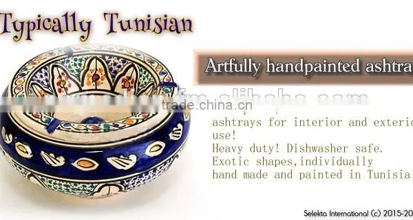 Ceramic Ashtray Original Arabesque Design