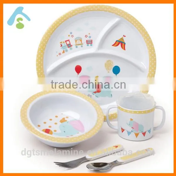 Food-safe Melamine Dinnerware Set for Young Children photo-2