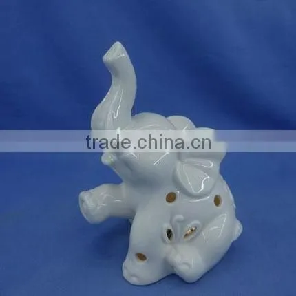Ceramic Elephant Candle Holder photo-3