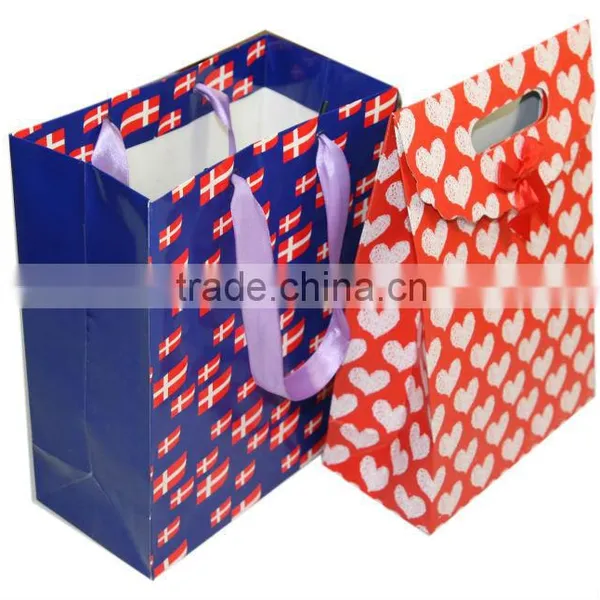 Wonderful Promotional Printed Oem Production Paper Shopping Bag