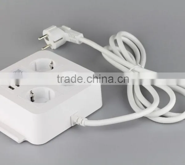 5V 8A CE VDE Approved 3 Newest Germany Outlets With 4 Usb Port photo-3