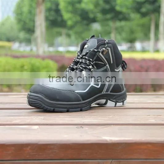 Nubuck Leather Work Boots Composite Toe Safety Shoes