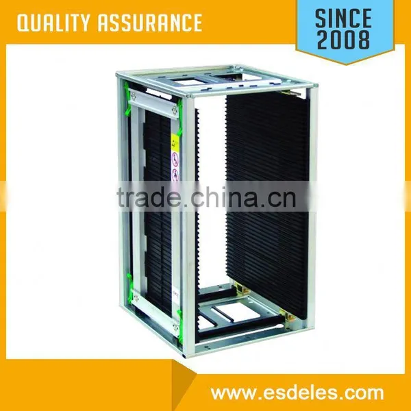 OEM High Temperature pcb magazine rack PCB Storage SMT Anti-static Magazine Rack