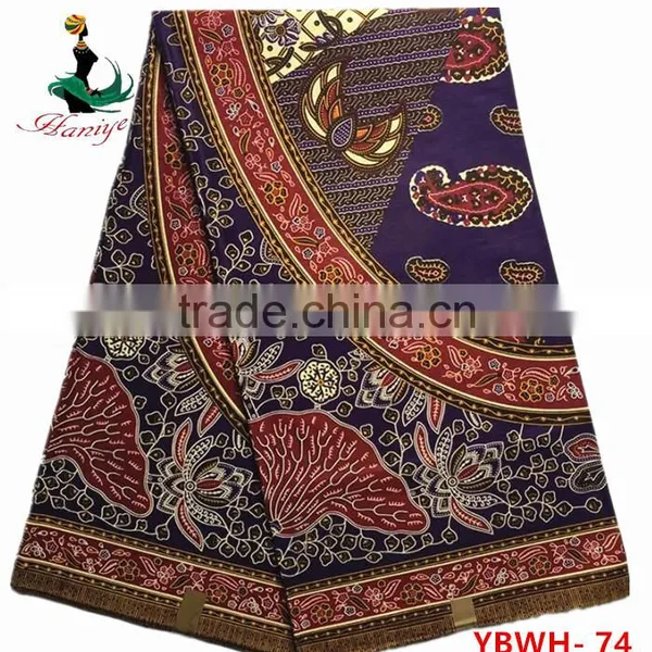 African Fabric For Sale Wax Prints Cotton Fabric for Lady photo-2