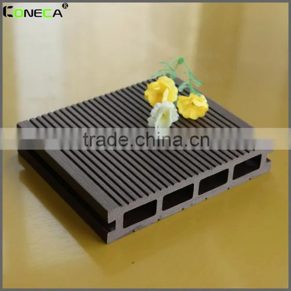 Hot Sale Outdoor WPC Technics Wood Composite Laminate Good Price Hollow WPC Decking photo-3