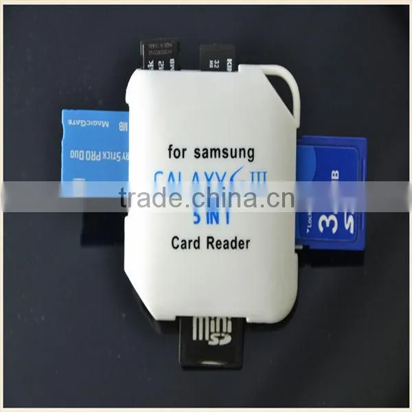 ABS Plastic Multifunction Card Reader Writer/All-in-1 Usb Card Reader photo-3