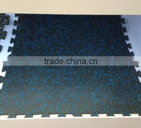 Factory Price Interlocking Rubber Tile Crossfit Rubber Flooring photo-5