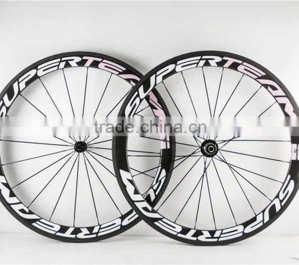 50mm Tubular Rim Road Bike Wheels 700c Carbon Fiber Rims Clincher UD/3K Matt Full Carbon Rim for Road Aero Bike