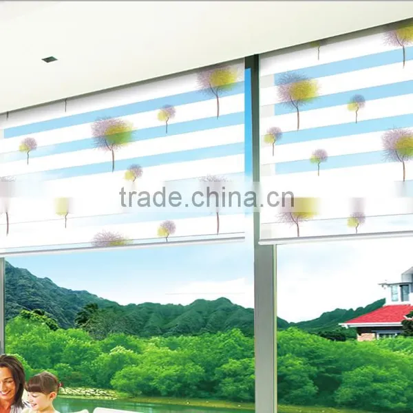 New Design 3D Print Zebra Blinds Fabric photo-3