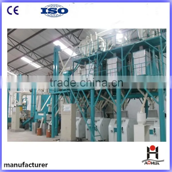 Steel Structural Wheat Flour Mill Complete Plant 50 Ton Per Day photo-2
