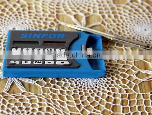 Name Card Calculator With Ball Pen photo-2