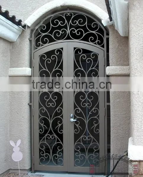 Aluminum/ Wrought Iron Gate Forged Iron Gate Steel Gates photo-5