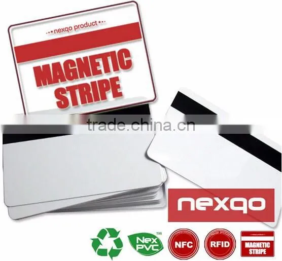 Custom Loco or Hico Encoding Magnetic Strip Card With Signature Panel photo-2