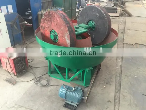 Wet Pan Mill / Small Silver Refining Machine / China Gold Pan Mill photo-4