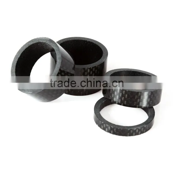 5Pcs 5mm 10mm 15mm 20mm Road Bike Fork Headset Spacer Carbon Fiber Bicycle Stem Washer photo-2
