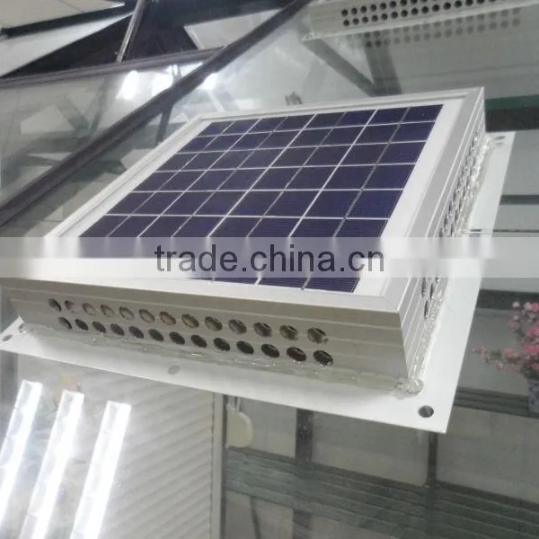 Solar Powered Mini Greenhouse Ventilation Fan photo-3