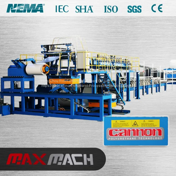 Continuous Polyurethane Sandwich Panel Machine