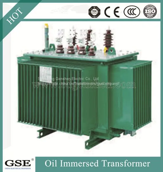 Oil Immersed Saving Energy Transformer/Power Transformer With ISO, TUV and CE Standard photo-2