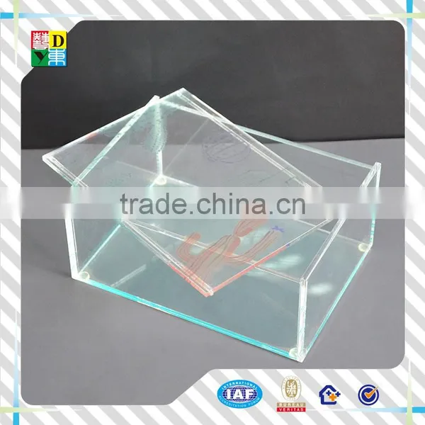 2016 Newest Design Acrylic Candy Box Acrylic Luxury Gift Box With Lid PMMA Acrylic Small Storage Box photo-4
