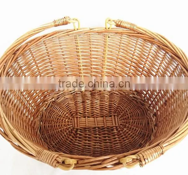 Willow Basket Material Cheap Supermaket Basket Cone Basket photo-3