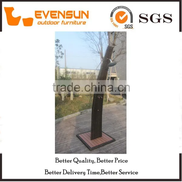 Cute Outdoor Pool Rattan Shower photo-4