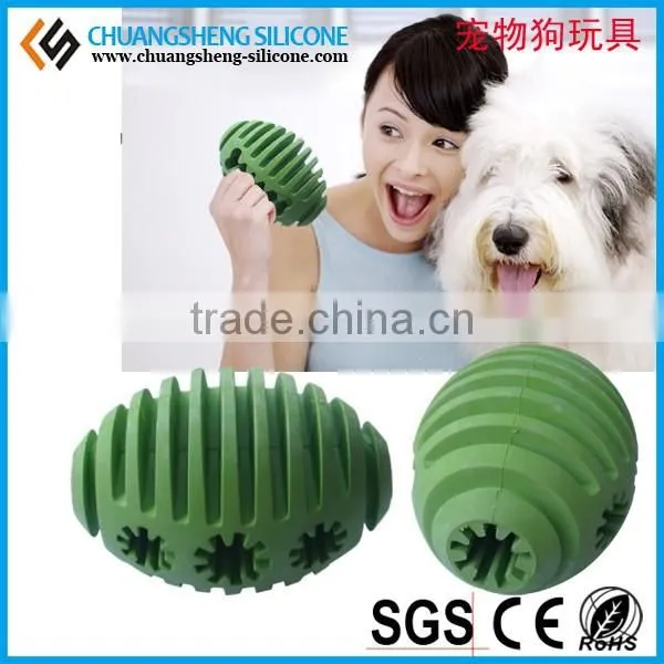 Squeaky Silicone Rubber Dog Toys photo-6