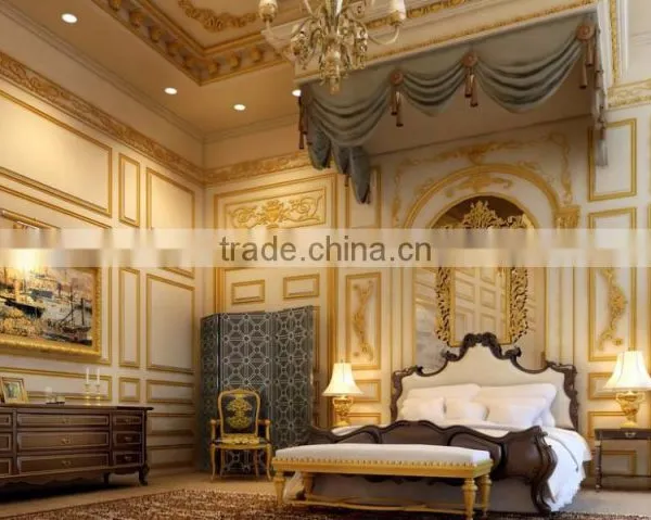Classic Royal Italian Style 3d Rendering Design for Commercial Reception Hall BF12-03314k photo-5