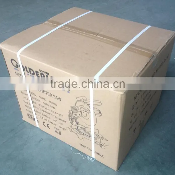 8-1/4" 1200W Economy Wood Cutting Electric 210mm Compound Mitre Saw GW8005 photo-2
